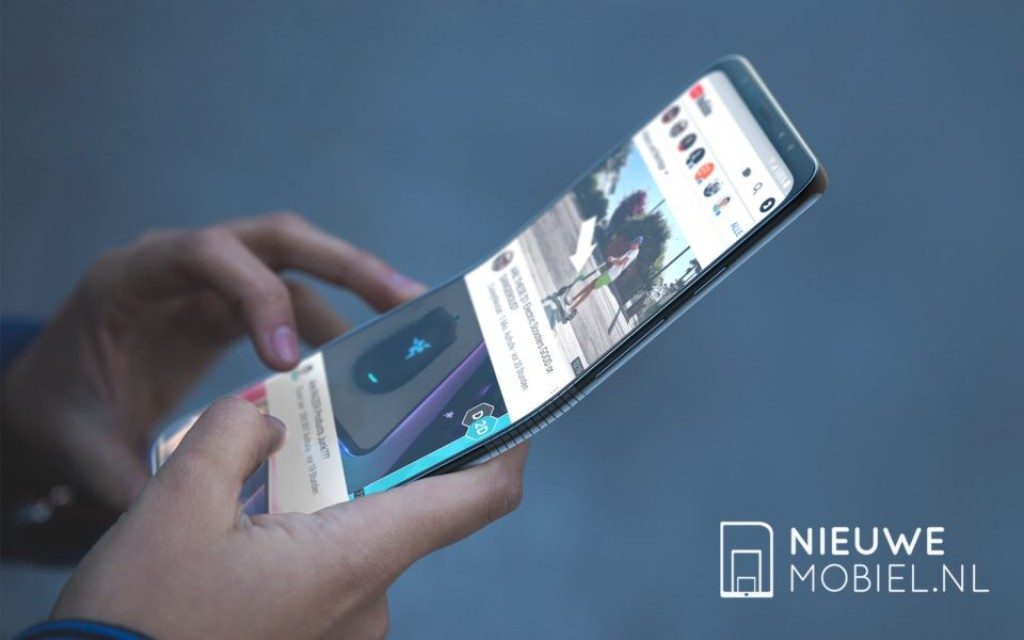 تصاویری رندر شده از موبایل تاشوی سامسونگ به بیرون درز کرد