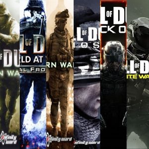 تماشا کنید: روند تکامل بازی‌های Call Of Duty از سال 2001 تا 2018