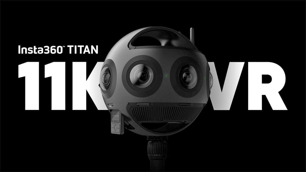 دوربین واقعیت‌مجازی Insta360 Titan با 8 لنز و کیفیت 11K معرفی شد
