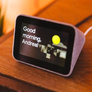 لنوو از ساعت هوشمند Smart Clock رونمایی کرد