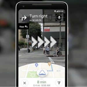 قابلیت مکان‌یابی واقعیت مجازی به طور آزمایشی در گوگل مپ منتشر شد