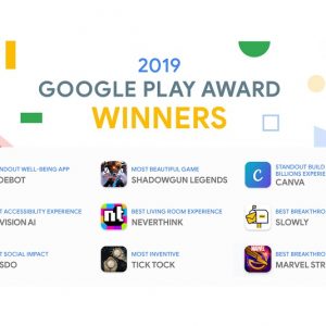 برندگان مراسم Google Play Awards سال ۲۰۱۹ اعلام شدند