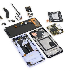 کالبدشکافی گوشی پیکسل 3A توسط iFixit