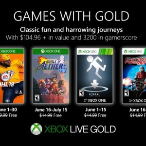 بازی های رایگان ماه ژوئن 2019 سرویس Xbox Live Gold اعلام شد