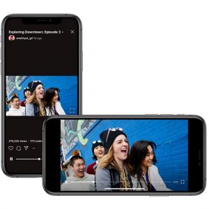 قابلیت IGTV اینستاگرام حالا از ویدیوهای عمودی پشتیبانی می کند