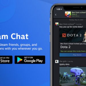 اپلیکیشن Steam Chat برای اندروید و آی‌اواس منتشر کرد
