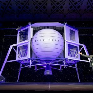 سطح‌نشین قمری شرکت بلو اوریجین موسوم به Blue Moon معرفی شد