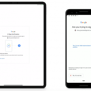 اکنون گوشی‌‌های اندرویدی یک کلید امنیتی برای ورود به حساب گوگل در iOS است