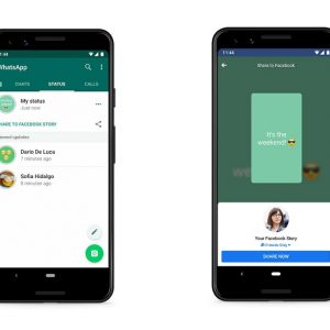 واتس‌اپ مشغول آزمایش قابلیت اشتراک‌گذاری Status با فیسبوک است