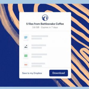 امکان انتقال فایل تا 100 گیگابایت در Dropbox Transfer فراهم شد