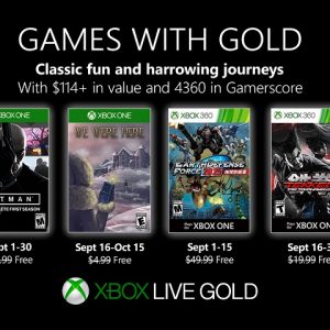 بازی‌های رایگان ماه سپتامبر مشترکین ایکس‌باکس لایو گلد مشخص شد