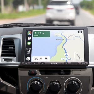 سونی از دستگاه پخش‌کننده خودرو با نمایشگر 9 اینچی رونمایی کرد