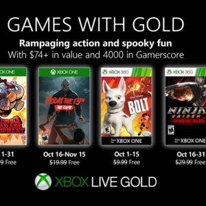 بازی‌های رایگان ماه اکتبر 2019 ایکس‌باکس لایو گلد مشخص شد