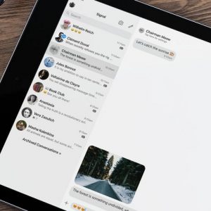 نسخه iOS اپلیکیشن سیگنال اکنون از آیپد پشتیبانی می کند
