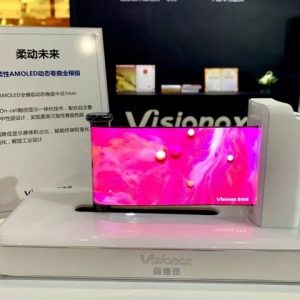 شرکت Visionox از نمایش رول شونده و گوشی تاشو رونمایی کرد