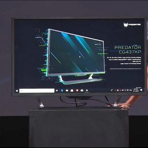 ایسر از مانیتور 43 اینچی مدل Predator CG437KP رونمایی کرد