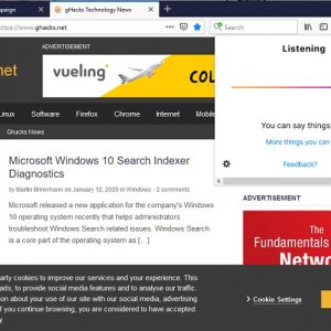 تماشا کنید: با افزونه Firefox Voice مرورگر فایرفاکس آشنا شوید