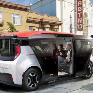 استارتاپ کروز از خودرو برقی خودران با نام اورجین رونمایی کرد