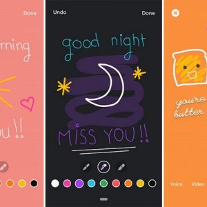 اپلیکیشن گوگل Duo با قابلیت درج متن و Doodle بروزرسانی شد