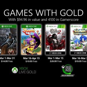 بازی های رایگان ماه مارس 2020 ایکس باکس لایو گلد اعلام شدند