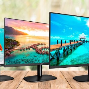 رونمایی AOC از سه مانیتور جدید سری B2 با طراحی بدون حاشیه سه طرفه