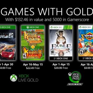 بازی‌های رایگان ماه آپریل 2020 ایکس باکس لایو گلد اعلام شدند