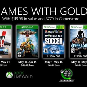 بازی های رایگان ماه مه 2020 سرویس Xbox Live Gold مشخص شد