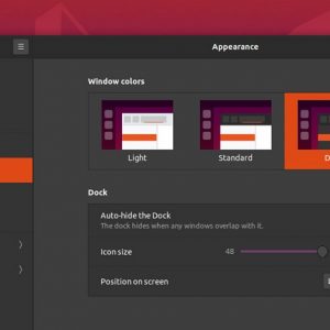 آموزش فعال سازی حالت تاریک در Ubuntu 20.04 LTS