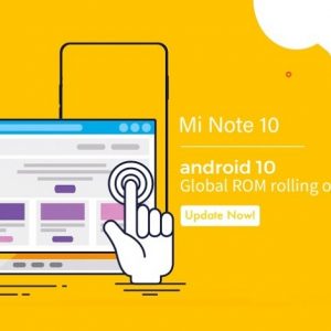 شیائومی MI Note 10، آپدیت اندروید 10 را دریافت کرد