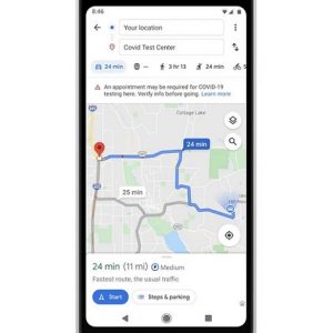 قابلیت های جدید گوگل مپس برای محاظت دربرابر ویروس کرونا