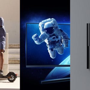 رونمایی شیائومی از Mi TV Stick، مانیتور گیمینگ 34 اینچی و اسکوتر برقی