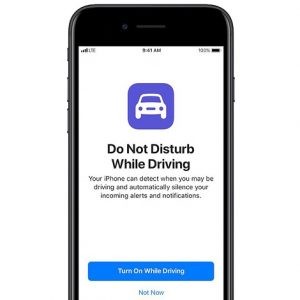 نحوه غیرفعال کردن Do Not Disturb While Driving در آیفون