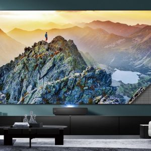 هایسنس از پروژکتور لیزری با توانایی نمایش 100 اینچ رونمایی کرد