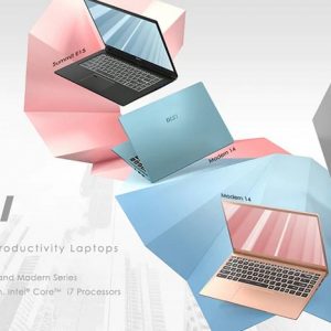 رونمایی MSI از لپ تاپ های جدید سری پرستیژ، مدرن و سامیت