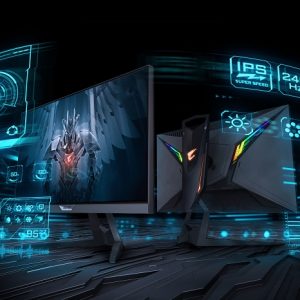 گیگابایت از مانتیور گیمینگ AORUS FI25F رونمایی کرد