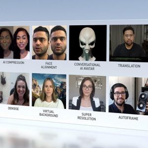 انویدیا از پلتفرم ویدیو کنفرانس Nvidia Maxine رونمایی کرد