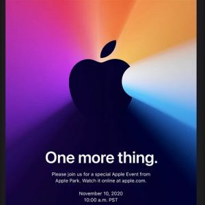 اپل تاریخ برگزاری رویداد One More Thing را اعلام کرد