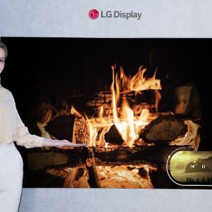 ال جی دیسپلی کوچکترین پنل OLED TV را به نمایش گذاشت
