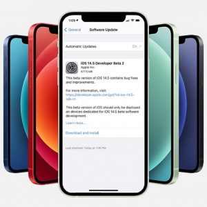 انتشار بتای دوم iOS 14.5 برای توسعه دهندگان با قابلیت های جدید