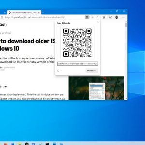نسخه 88 مایکروسافت اج با پشتیبانی از QR-Code برای اشتراک صفحه وب