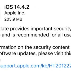 انتشار آپدیت iOS 14.4.2 و watchOS 733 با هدف رفع باگ امنیتی