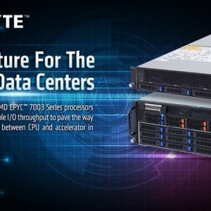 عرضه سرورهای جدید گیگابایت با پردازنده های AMD EPYC 7003