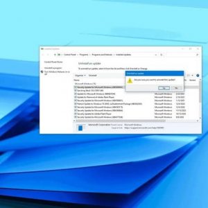 نحوه حذف آپدیت KB5000802 برای رفع مشکلات صفحه آبی در ویندوز 10