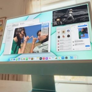 معرفی نسخه جدید اپل iMac با تراشه M1 و رنگ های جدید
