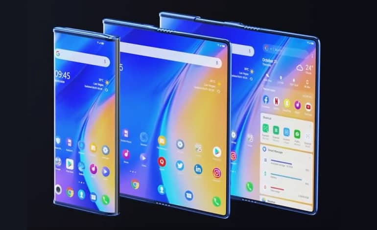 جدیدترین طرح مفهومی تبلت رول شونده TCL Fold ‘n Roll