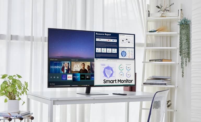 سامسونگ از نسخه کوچکتر و بزرگتر مانتیور Smart Monitor رونمایی کرد