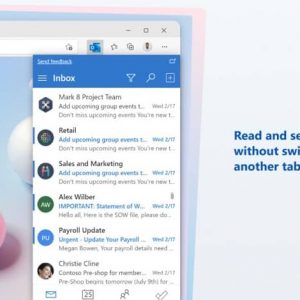 انتشار پیش نمایش افزونه Outlook برای مرورگر مایکروسافت اج