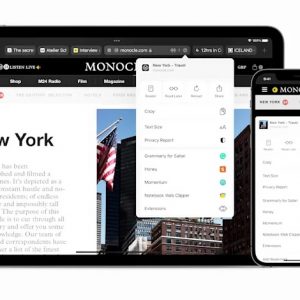 اپل افزونه های وب سافاری را به آیفون و آیپد می آورد