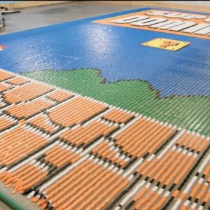 تماشا کنید: ساخت رباتی با قابلیت چیدن 10 هزار دومینو در یک روز