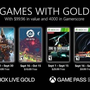 اعلام بازی های رایگان ماه سپتامبر 2021 ایکس باکس لایو گلد